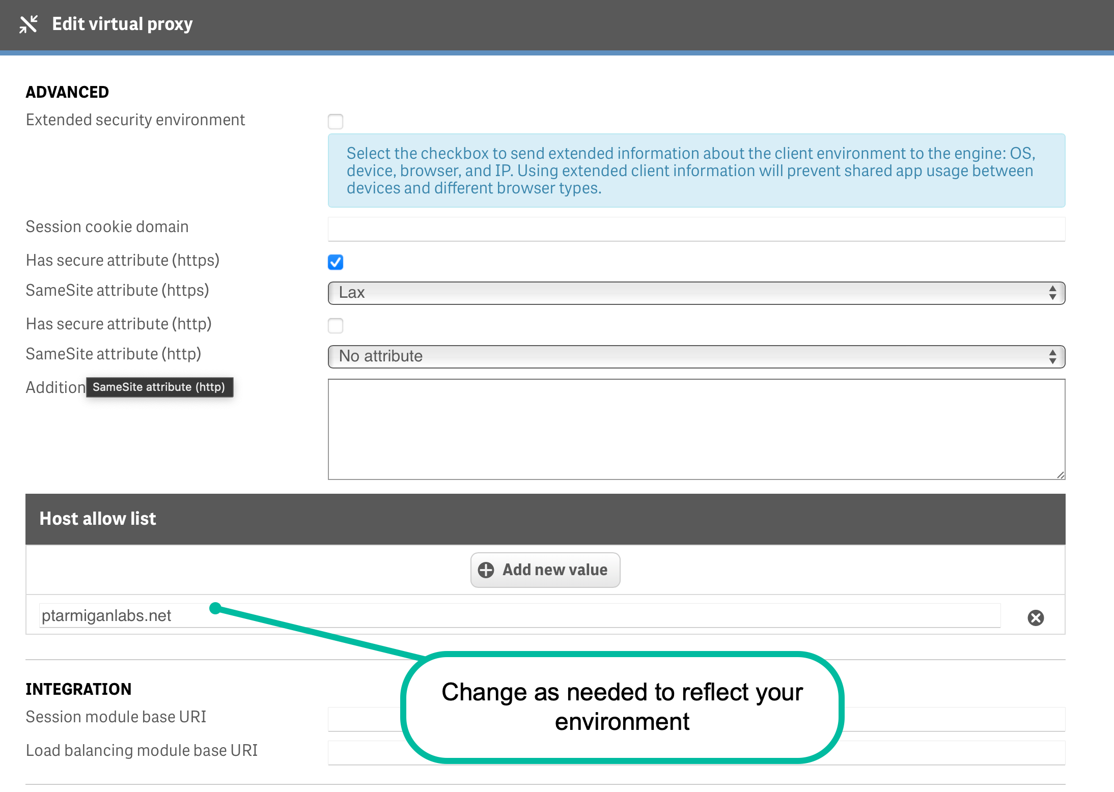 Virtual Proxy Configuration Part 2